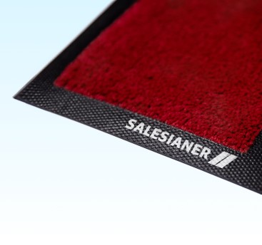 salesianer premiummatten schmutzfangmatte rot 71693565